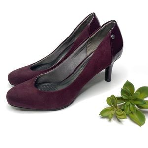 Lifestride Merlot Lively Comfort Heels 